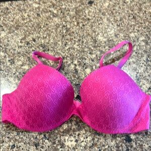 Vibrant Pink T-Shirt Bra with Seamless Cups
